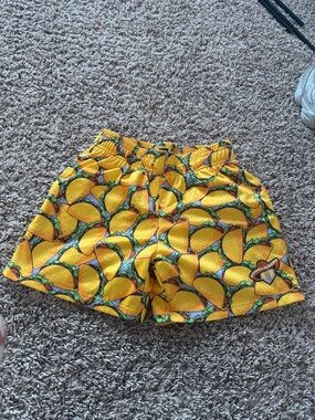 Baseball Lifestyke Yellow Taco youth shorts